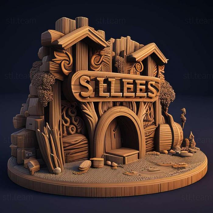 3D model The Settlers New Allies game (STL)